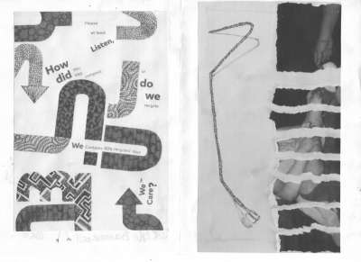 Pages 8 and 9 | Objet Trouvé+ ZIne